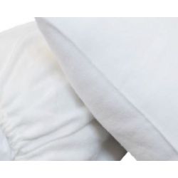 Protège oreiller 100% coton - COURLIS - 200 gr/m²
